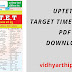 UPTET Target Times Paper PDF Download