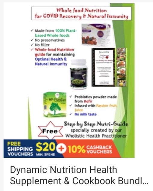 Click image to purchase Whole food Nutrition for COVID recovery Immune Booster in Shopee