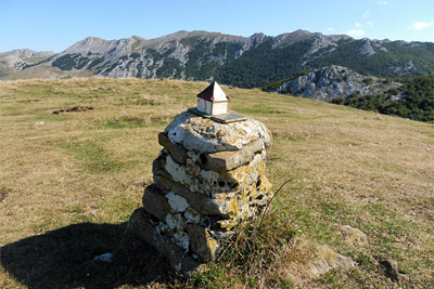 Sierra de Aizkorri desde Milpiribil