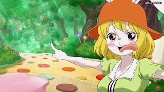 ワンピースアニメ WCI編 791話 キャロット 可愛い | ONE PIECE Episode 791