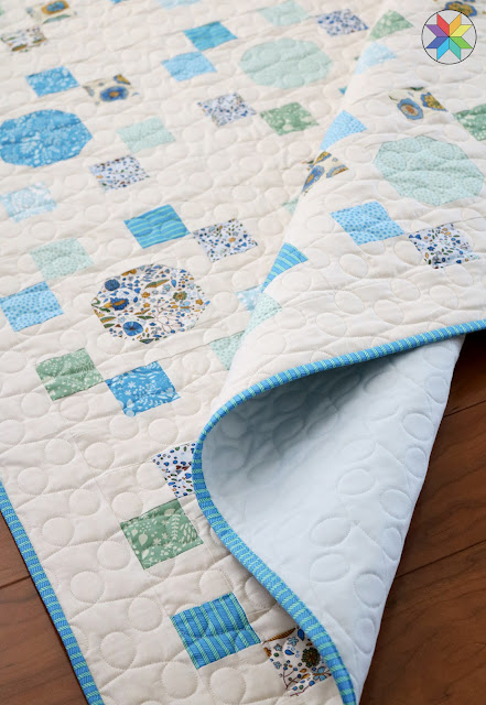 Spot On quilt pattern by Andy Knowlton of A Bright Corner - uses layer cakes, FQ or yardage and includes four sizes