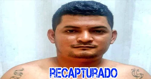 El Salvador: Recapturan a colaborador de la MS13 alias "Guira" / peligroso sujeto estuvo en prisión 2 veces y fue liberado