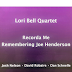 Sublime Joe Henderson Tribute from the Lori Bell Quartet