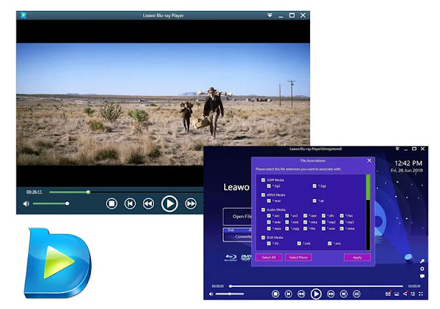 تطبيق Leawo Blu-ray Player