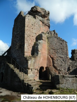 Châteaux-forts, abbayes, monuments antiques et personnages historiques de Lorraine et  d'Alsace