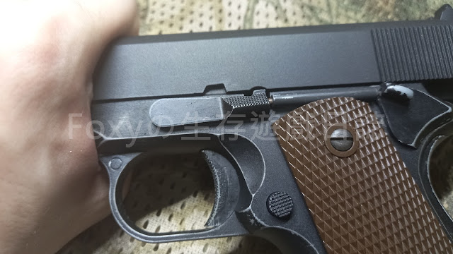 WE M1911 扳機