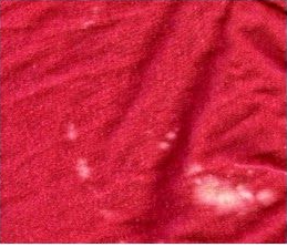 Dye spot causes and remedies
