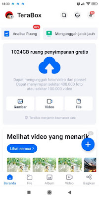 Cara menggunakan aplikasi terabox 7