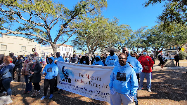 2022 silent march in St. Augustine Dr. Martin Luther King Celebration Committee.