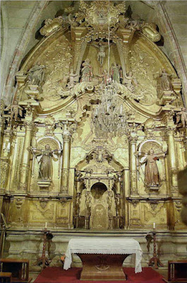 Francisco Fontela, retabulo do Santísimo catedral Tui. Foto: J. Migueles