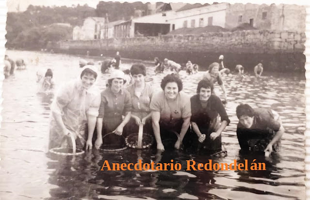 Mariscando na IME Foto cedida por Manuela Rodríguez