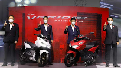 AHM Hadirkan Skutik Premium Sporty All New Honda Vario 160