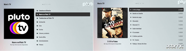 Pluto TV a la carta Moes TV