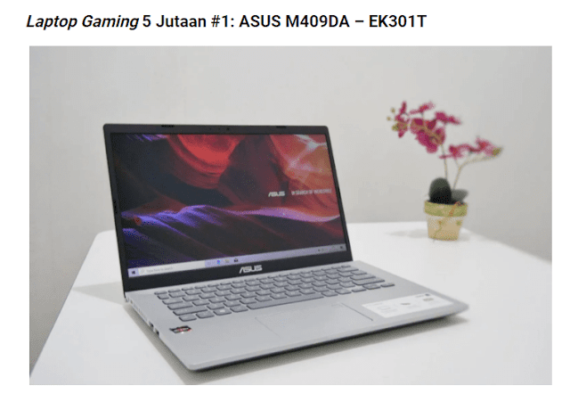 Laptop Gaming Murah 5 Jutaan