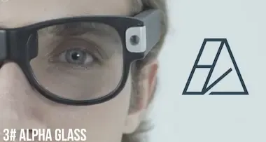 Alpha Glass - Casual AR smart glasses