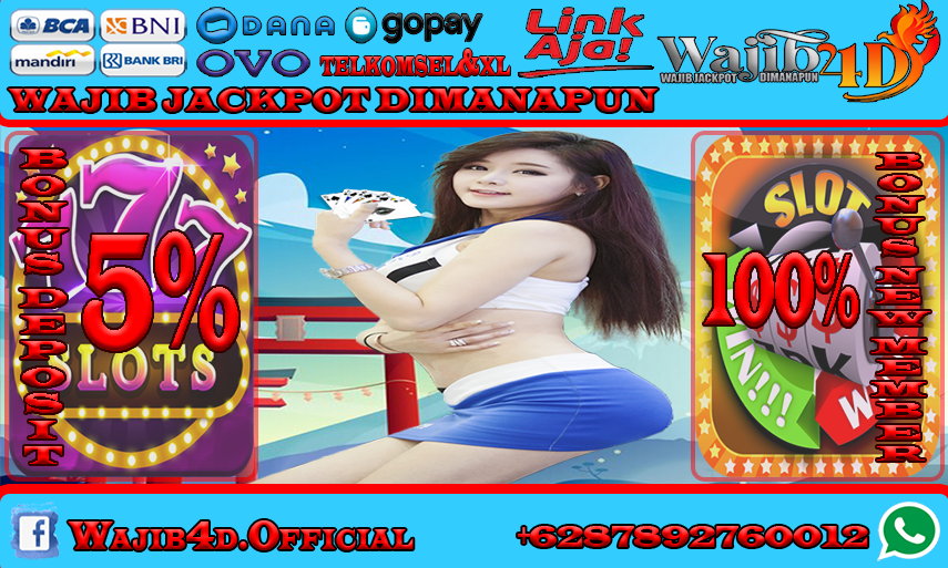 WAJIB4D MEMBEDAKAN SITUS SLOT JUDI ONLINE TERPERCAYA DALAM BONUS YANG DITAWARKAN