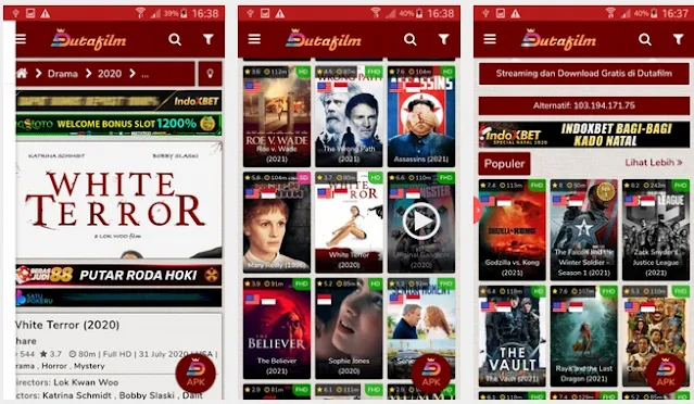 تنزيل تطبيق Dutafilm النسخة الاصلية لمشاهدة الافلام الاجنبية مجانا