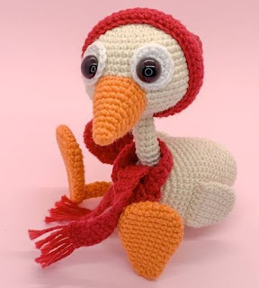 PATRON GRATIS GANSO AMIGURUMI 47269 🦆