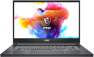 MSI Creator 15 Professional Laptop: 15.6" 4K UHD Ultra-Thin Bezel Display