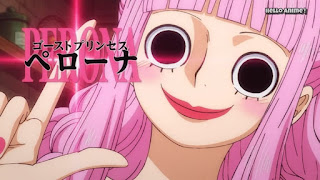 ワンピースアニメ 917話 | ONE PIECE ペローナ かわいい PERONA