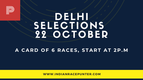 Delhi Race Selections 22 October