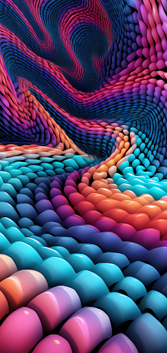 WALLPAPER MOBILE - COLORFUL ABSTRACT DESIGN