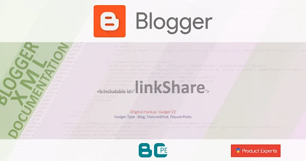 Blogger - linkShare [Blog/FeaturedPost/PopularPosts GV2]