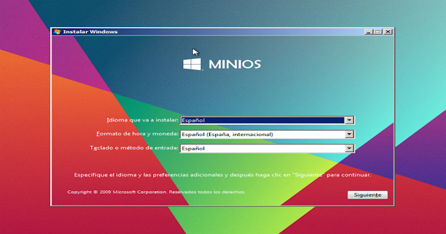 Descargar Windows MiniOS 7 Pro ISO Español