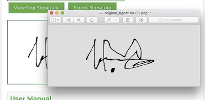 how to make a signature in word