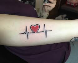 #heartbeathtattoodesigns