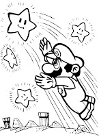 Super Mario Bros. coloring page