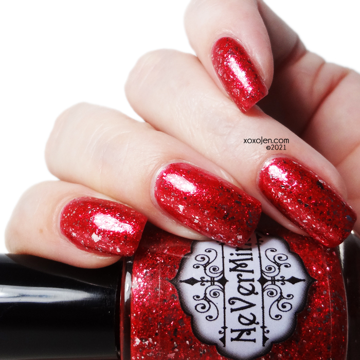 xoxoJen's swatch of Nevermind Holly King