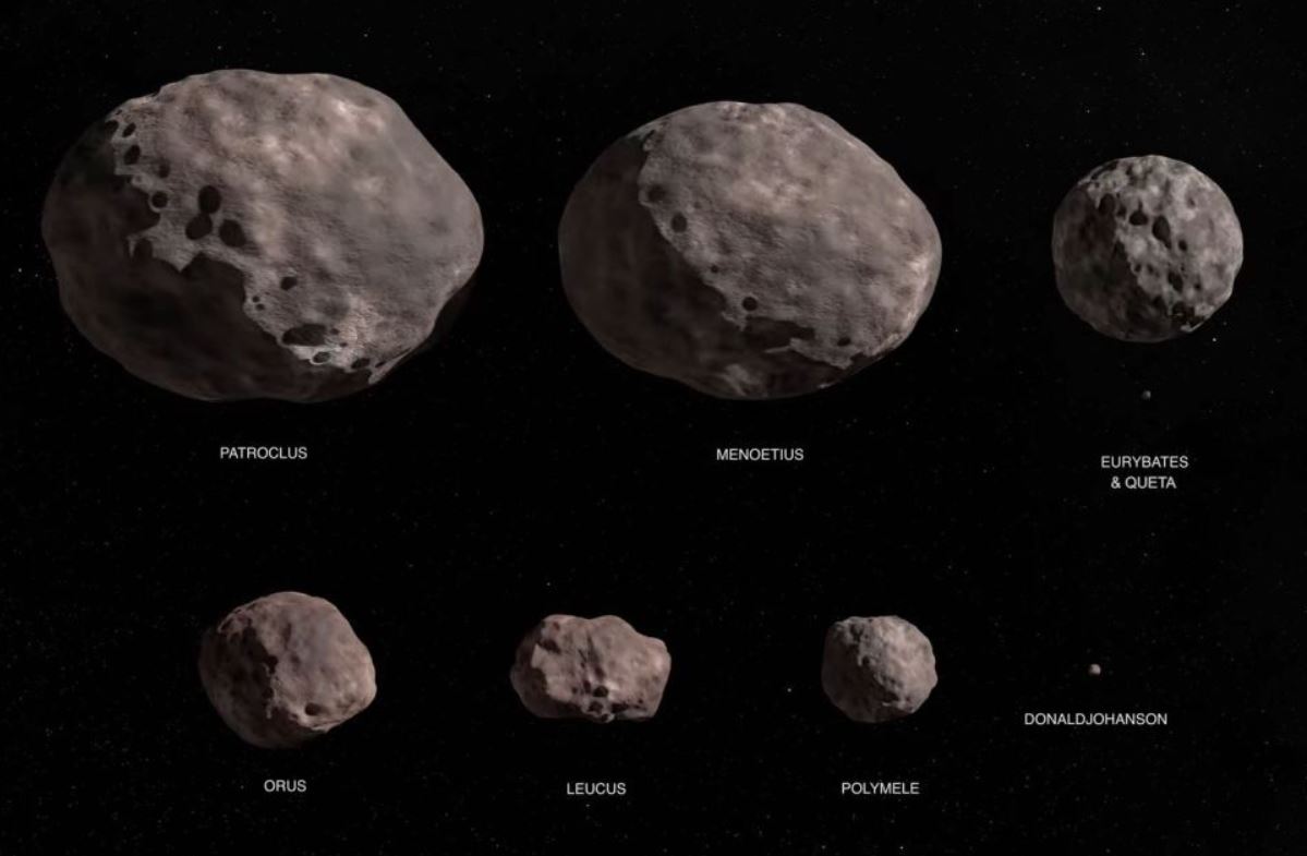 Asteroit sondası uzay aracı Lucy, Florida'da Kennedy Uzay Merkezi'nden, Truva (Trojan) asteroitleri olarak bilinen asteroit kümesine doğru fırlatıldı.