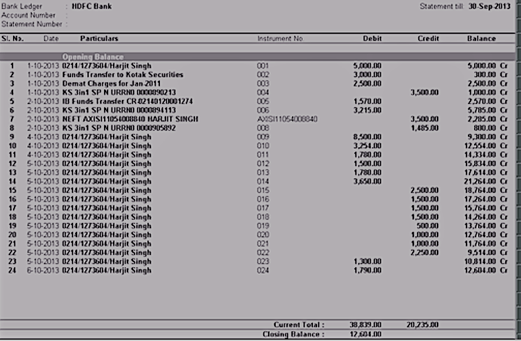 How to import bank statement in tally ERP 9 - Tally Notes In Hindi