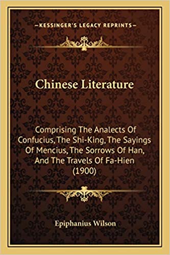 Chinese Literature PDF eBook by Epiphanius Wilson Free Download Online