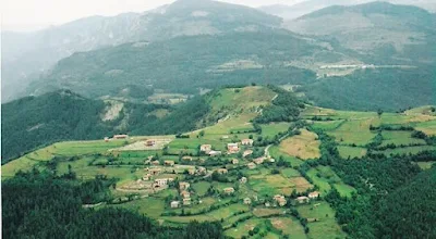 The Rhodope Mountains from where the Alien skull was found with the metallic object.