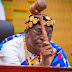 Speaker Bagbin Puts on Kente to Parliament Today.