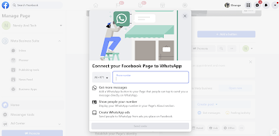 How to connect your Facebook page to WhatsApp