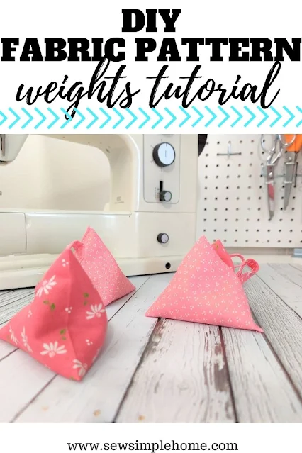 DIY Sewing Pattern Weights- Tutorial - Crafty Gemini