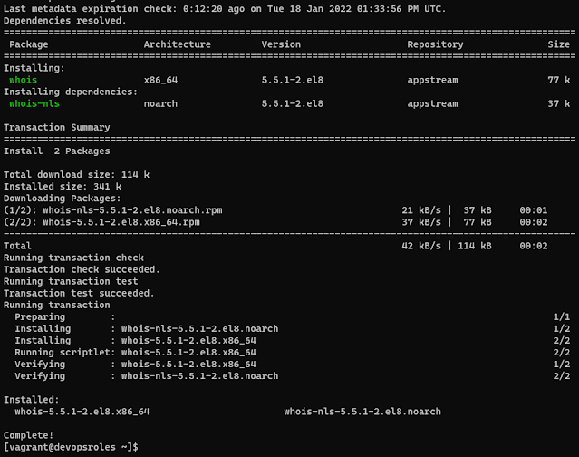 whois Command on Linux