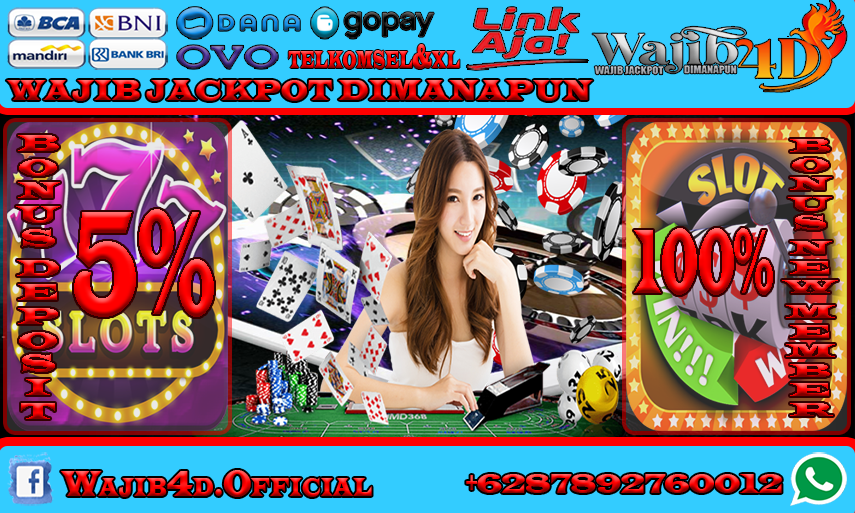 WAJIB4D MENGAJAK PECINTA SLOT JUDI ONLINE BERGABUNG MERAIH DANA TANPA DEPOSIT