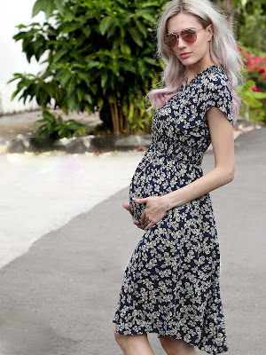 Fleur Maternity and Nursing Dress