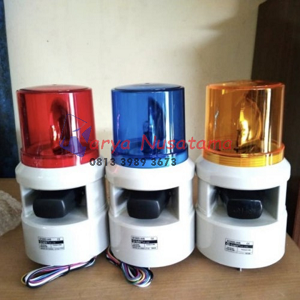 Distributor Lampu Sirine Plus Buzzer Q-Light S100D-WM-24V-R