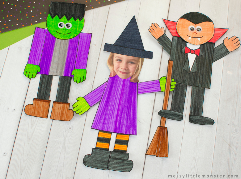 halloween paper crafts for kids