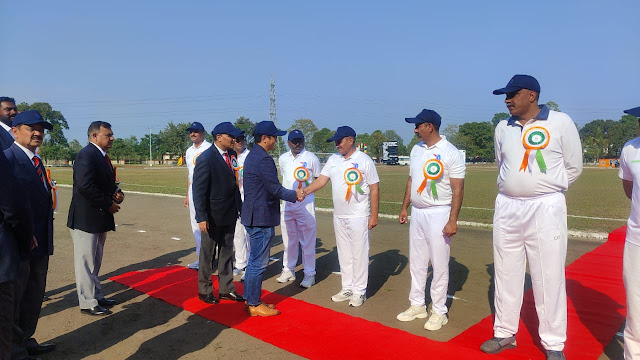 सीमा सुरक्षा बल फ्रंटियर द्वारा आयोजित इंटर फ्रंटियर फुटबॉल चैंपियंस टूर्नामेंट का फाइनल मैच आयोजित।