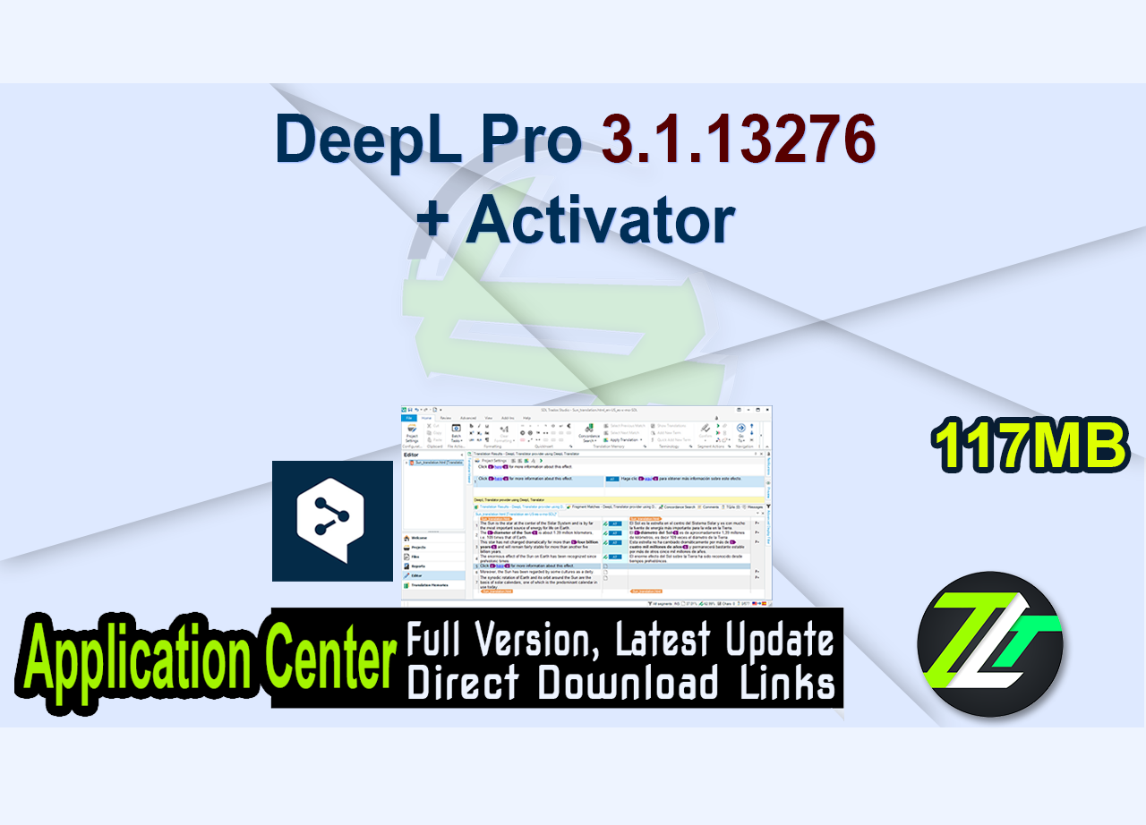 DeepL Pro 3.1.13276 + Activator