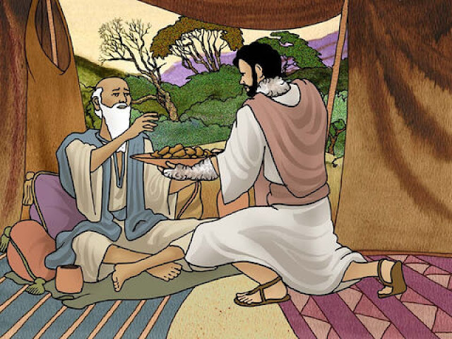 Jacob Takes Esau's Blessing