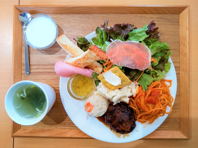 喫茶ハセガワ　いろいろ食べられるハセガワプレート