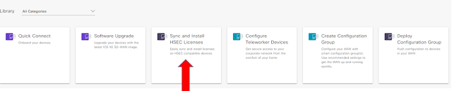 Sync and Install HSEC Licenses