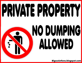 private property signs